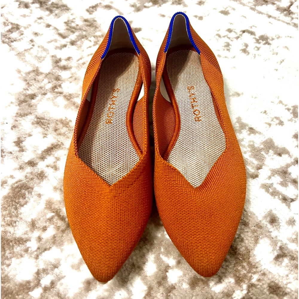 Rothys Brandy flat